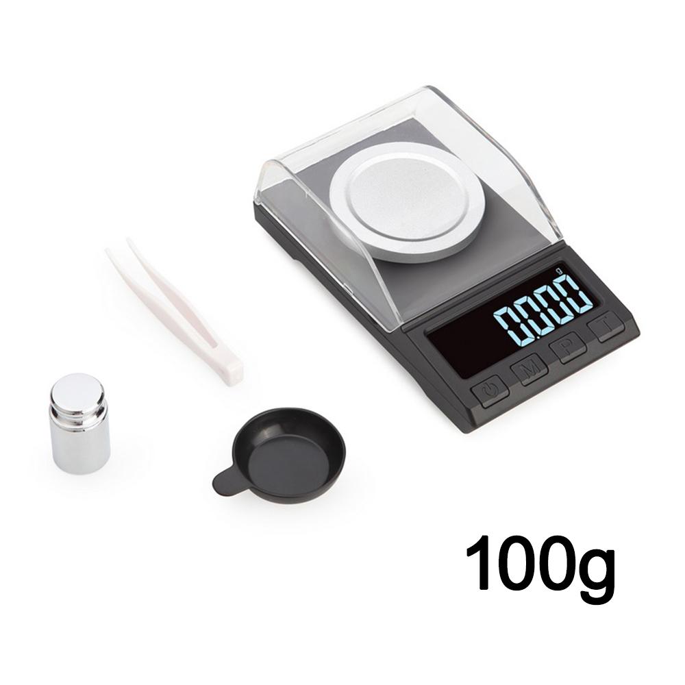Electronic 0.001g Digital Precision Scale for Jewelry Gold Herb Lab Weight Milligram Scale Electronic Balance Accurate Scale