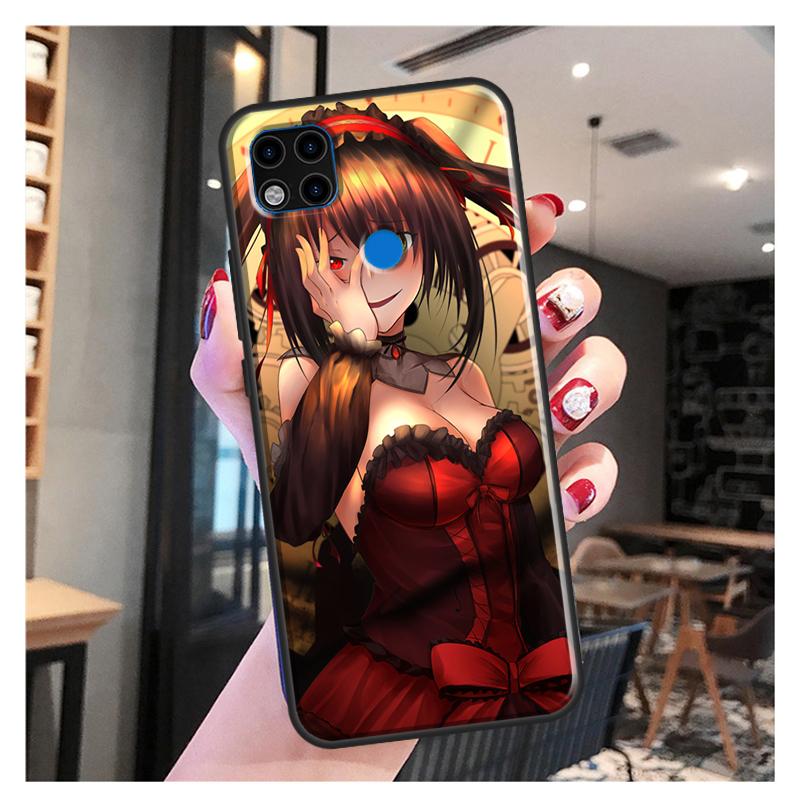 Husă de telefon Kurumi Tokisaki Date A Live pentru Xiaomi Redmi Note 11 Pro pentru Redmi 9T 9A 9C 9S 10S Note 9 10 Pro
