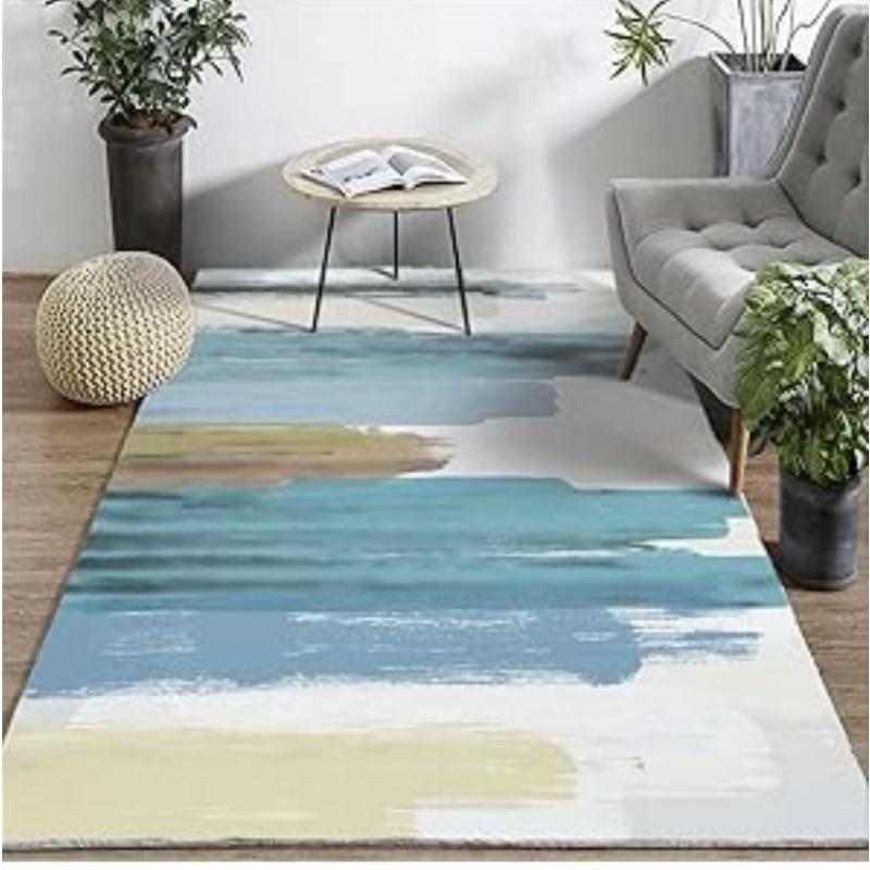 Living Room Carpet Coffee Table Sofa Bedroom Fully Covered Large Area Sofa Carpet