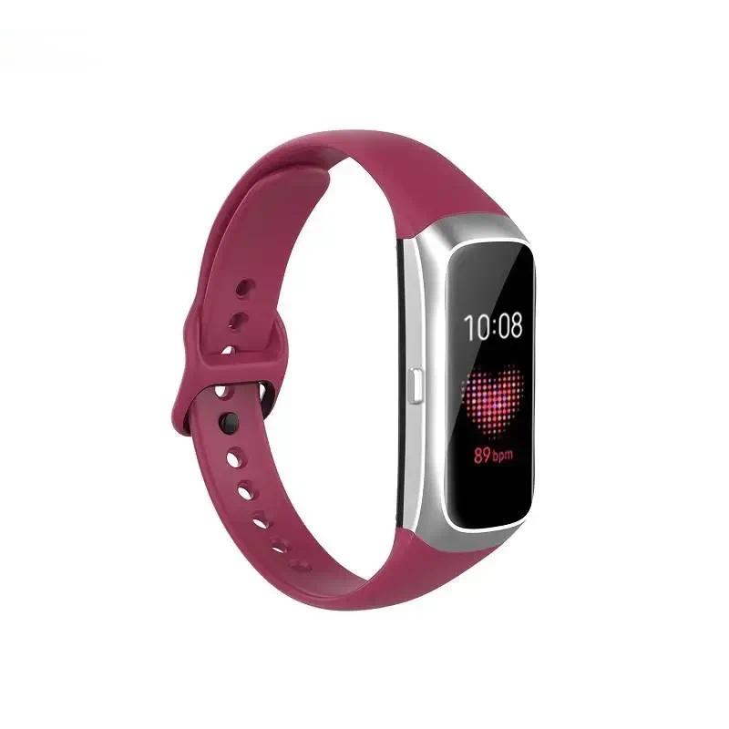 Correa For Samsung Galaxy Fit SM-R370 Smart Soft Silicone Bracelet Strap Sports Watch band Belts For Galaxy Fit R370