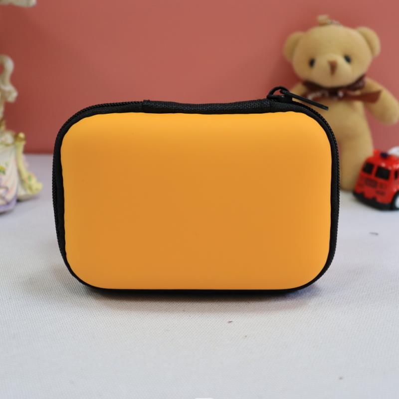Earphone Data Storage Bag Oval Square Rectangle Cable Organizer Bags Mini Zipper Pouch Tech Gadgets Portable Charger U Disk Case