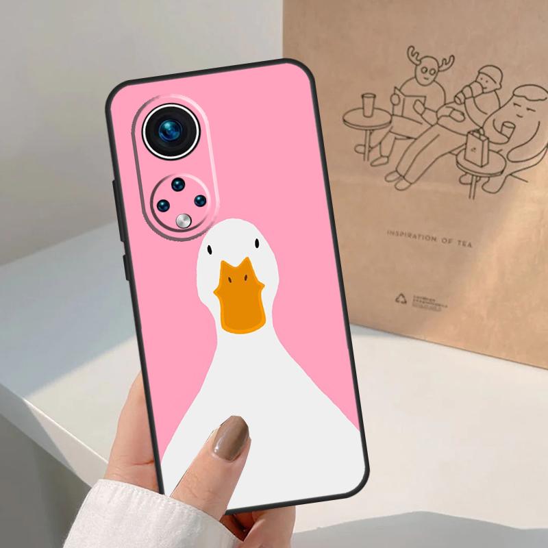 Cartoon Lustige Gans Für Honor Magic 8 7 6 5 Pro Hülle Für Honor X9d X9c X9b X9a X8c X8b Win 200 400 50 70 90 Lite