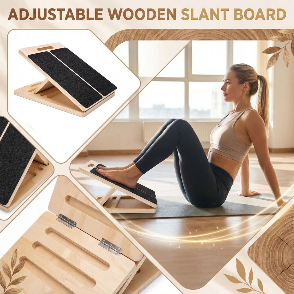 Tilt Board Foldable Wooden Tie Board