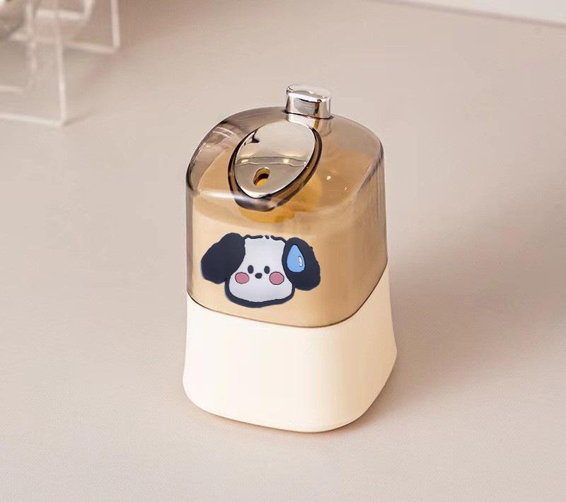 Creative Toothpick Box Automatically Pops Up High Aesthetic Home Personalized Cream Style Portable Cartoon Toothpick Tube