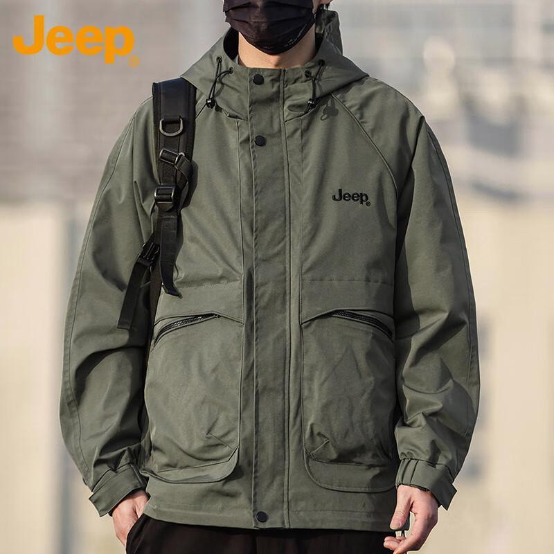 JEEP Men's Autumn/Winter Casual Outdoor Jacket