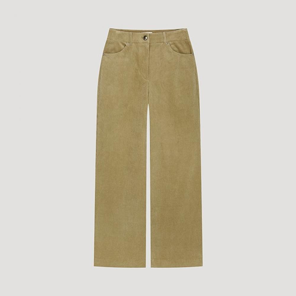 

She S Miss Cotton Corduroy Прямые брюки SwwSlo42810 Кб khaki beige/44