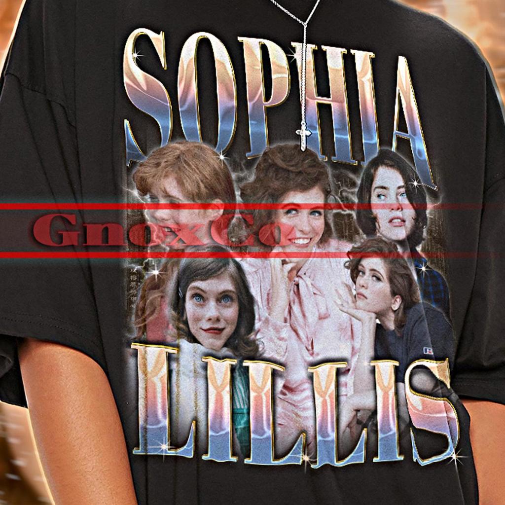 SOPHIA LILLIS Shirt, Sophia Lillis Tshirt, Sophia Lillis Vintage Tees, Sophia Lillis Retro 90s Sweater, Sophia Lillis Merch Gift #tpc