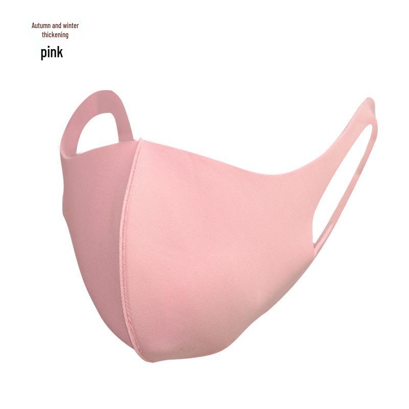 Summer 3D Ice Silk Cycling Mask, Breathable & Fashionable Black for Women