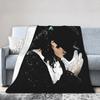Mj King Of Pop 90S Michaels Jacksons Blankets Flannel Printed Breathable Super Soft Throw Blankets for Bed Car Plush Thin Quilt