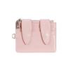 Cute Bunny Ear Card Holder Eco-friendly PU Leather Multi Card Slots Thin Pocket Wallet for School Use
