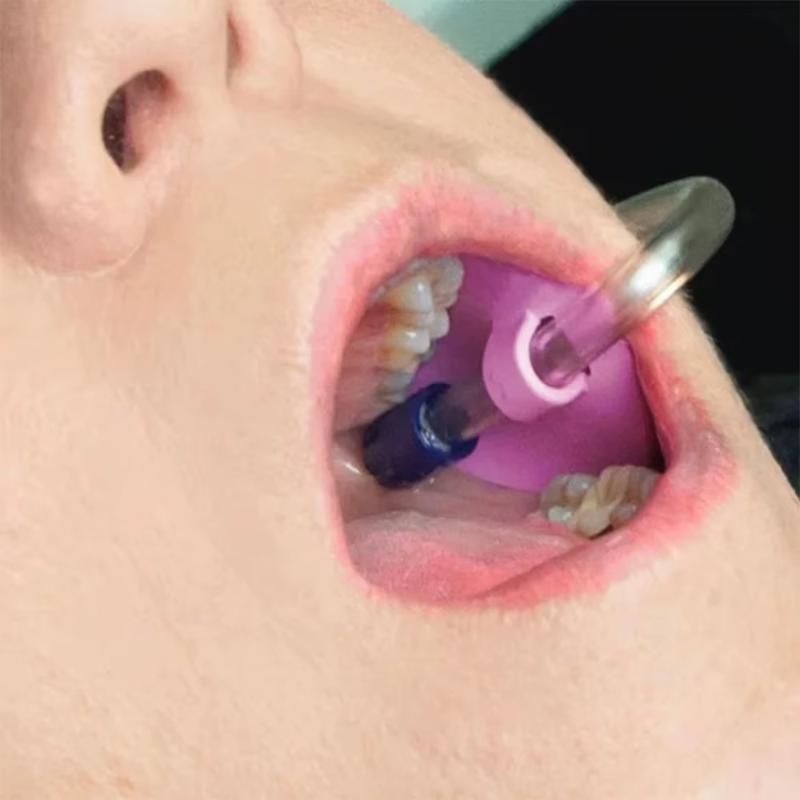 50 Pcs Autoclavable Dental Suction Tube Holder Safe Saliva Outlet Tool for Daily Oral Care & Clinic