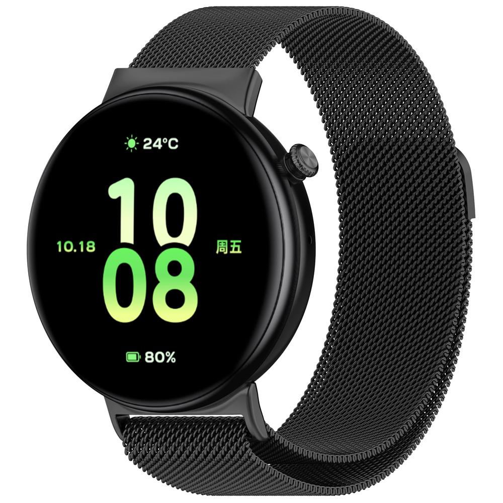 

Honor Watch GS5 Миланский ремешок Сильная магнитная петля Honor Fit Миланский ремешок 22 ММ чёрный