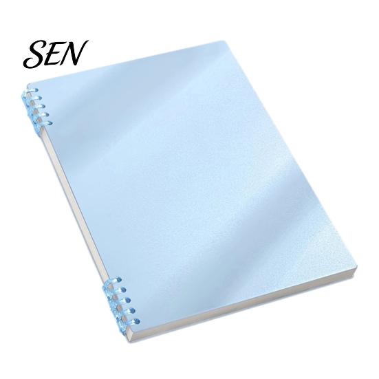 Grid Paper for Drawing A5 Spiral Notebook, Lined /Horizontal Grid/Blank Inner Page, Multifunctional Writing Pad Morandi Solid Color Cover Sketchbook