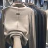 Dames Fluweel Hoge Kraag Dubbelzijdig Trui Top Bodem Shirt