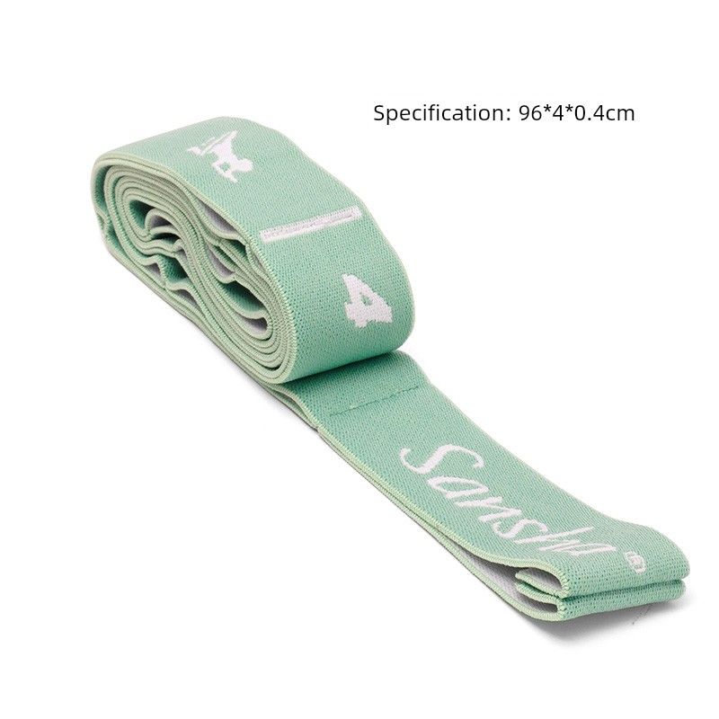 

Sansha Sansha Ballet Yoga for Practice Adult Dance Fitness Pull Strap Sectional Stretch Band Green 9 segments (suitable for 150cm below)