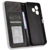 For Oukitel C51 Case Retro PU Leather Wallet Phone Cover Stand