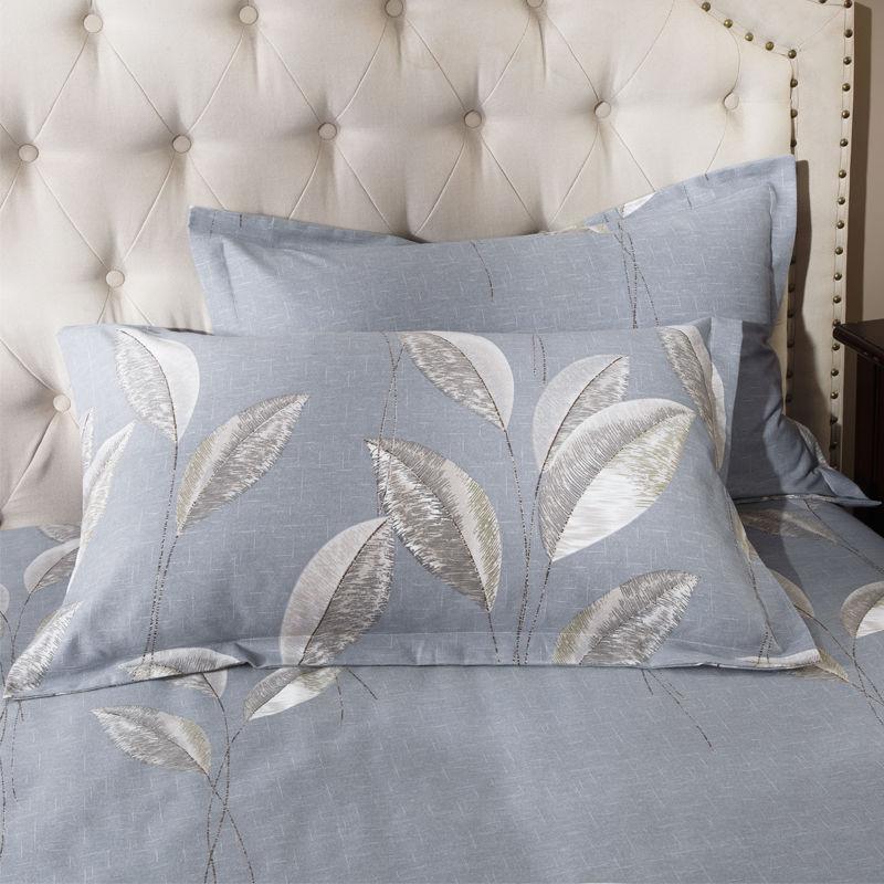 Pillowcase: A Pair of Pure Cotton, Thickened and Ground Cotton Pillowcases, 48 * 74cm, Standard Adult Envelope Style