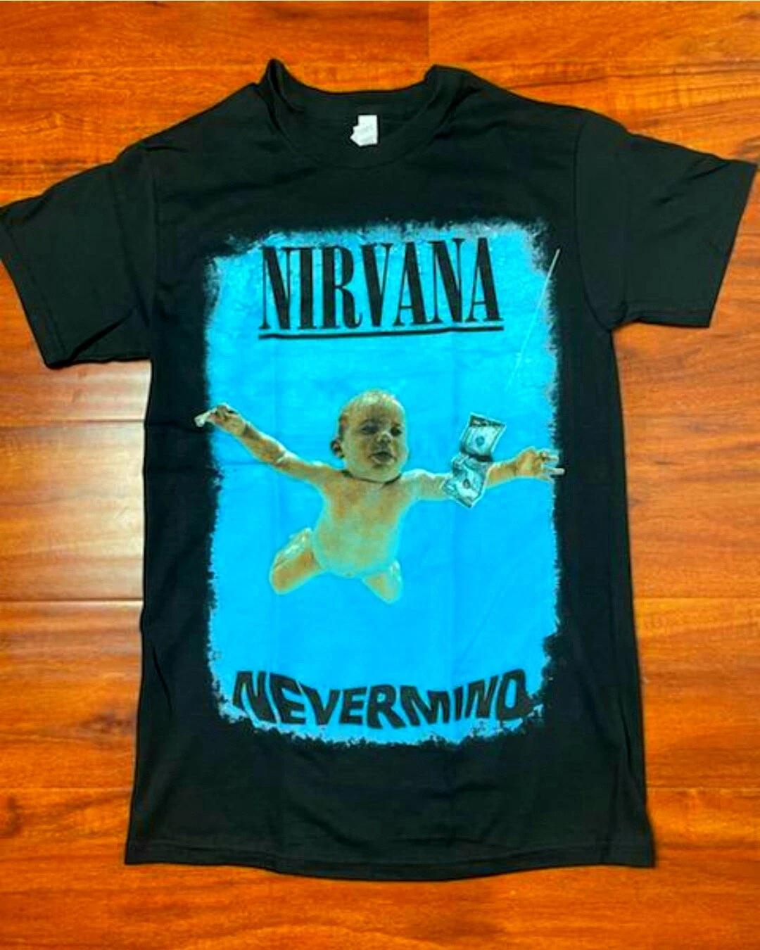 Nirvana Nevermind shirt officially licensed M