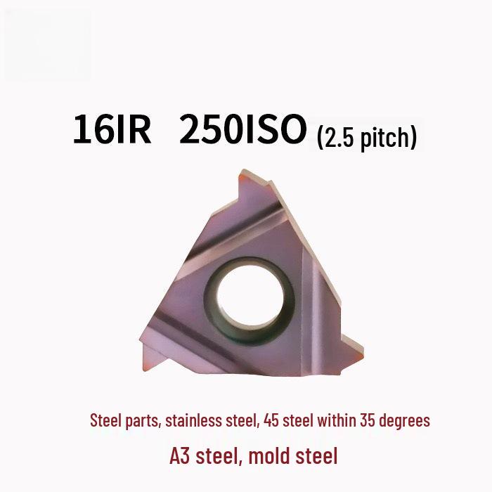 Haojiang AG60 CNC Threading Inserts Tool Holder for Internal/External Threads In Stainless Steel