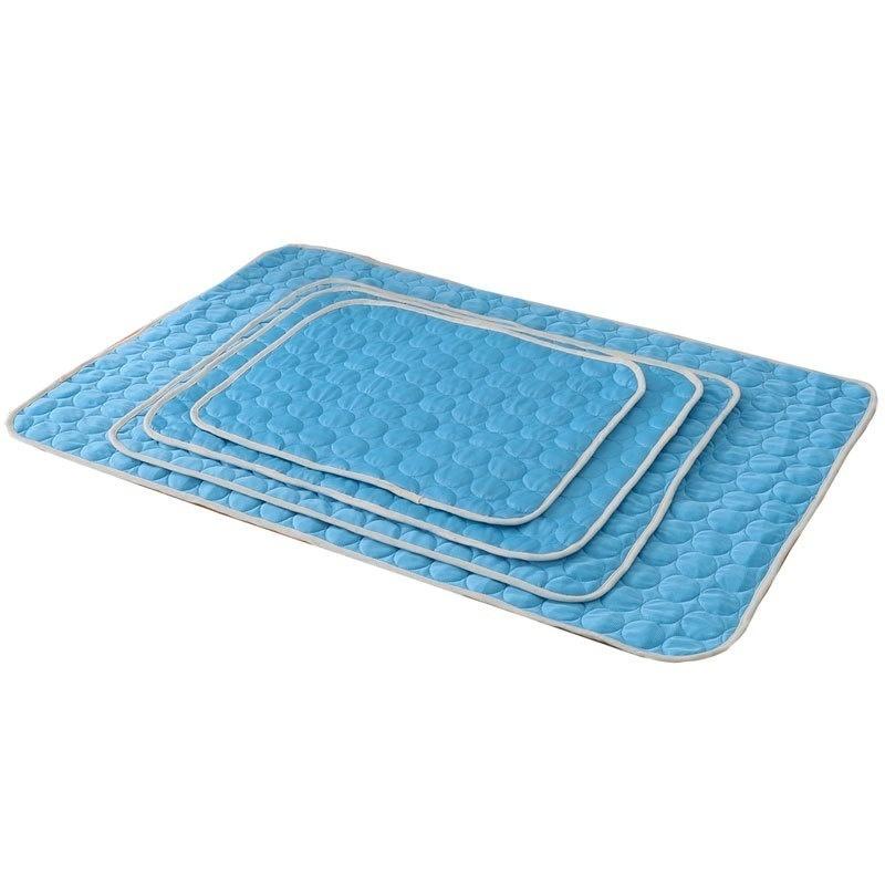 Pet Cooling Mat Dogs Cats Chill Bed Indoor Summer Heat Relief Indoor Cool Cushion Gel Sleeping Pad Seat (S/M/L/XL))