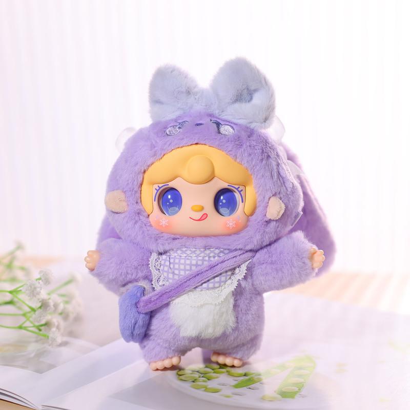 New Yooki V3 Warm Bunny Series Vinyl Plush Blind Box Cute Plush Doll Keychain Desktop Decoration Surprise Mystery Box Toys Gifts