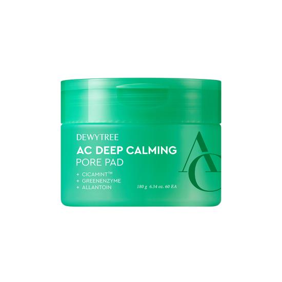 DEWYTREE AC Deep Calming Pore Pad Soothing & Sebum Control 180g (60 Pads)