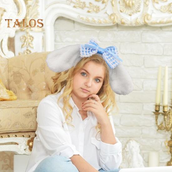 2 шт. повязки на голову для девочек с кружевным бантом — фото 4