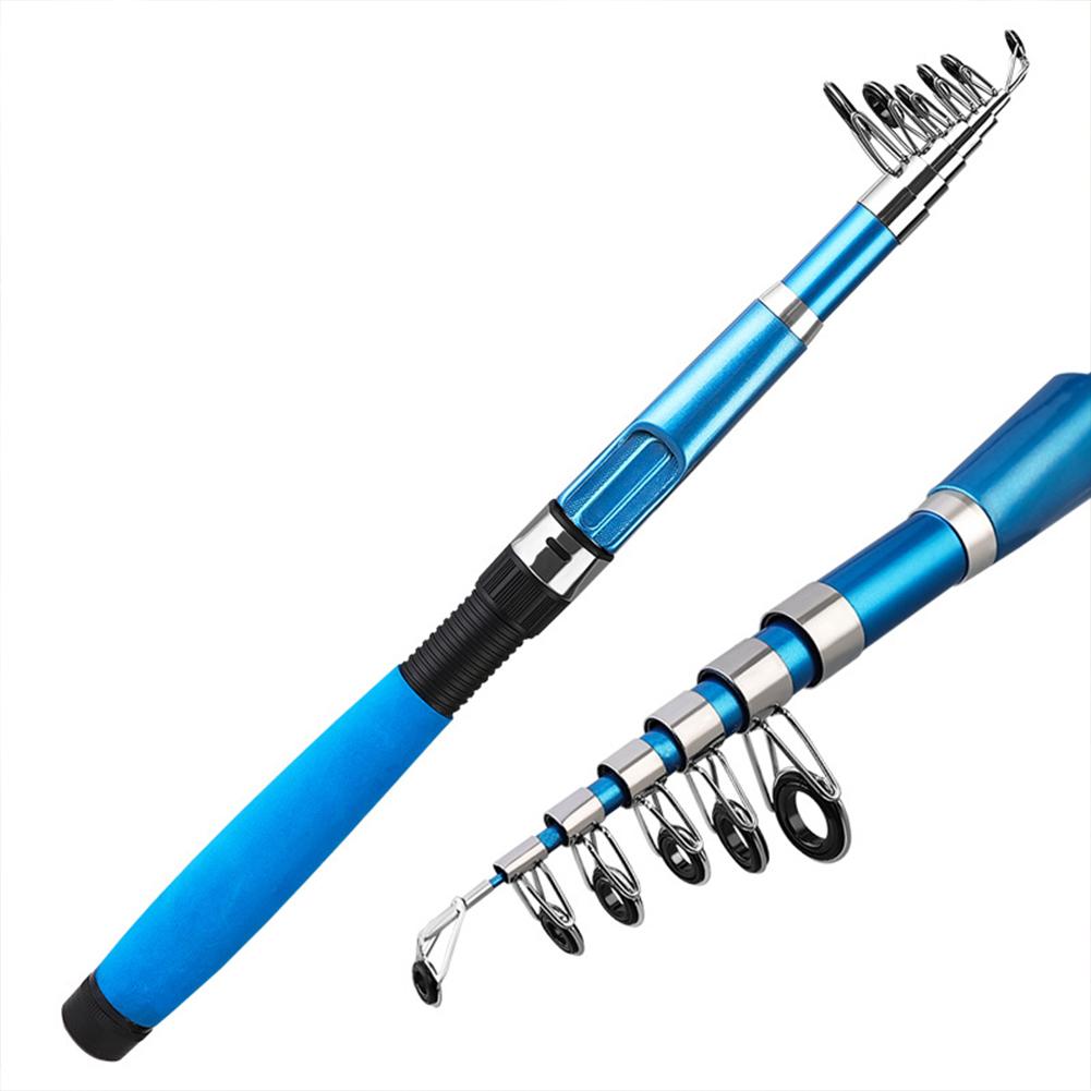 Telescopic Fishing Rod Ultralight Travel Fishing Rod Travel Surf Rod for Saltwater and Freshwater
