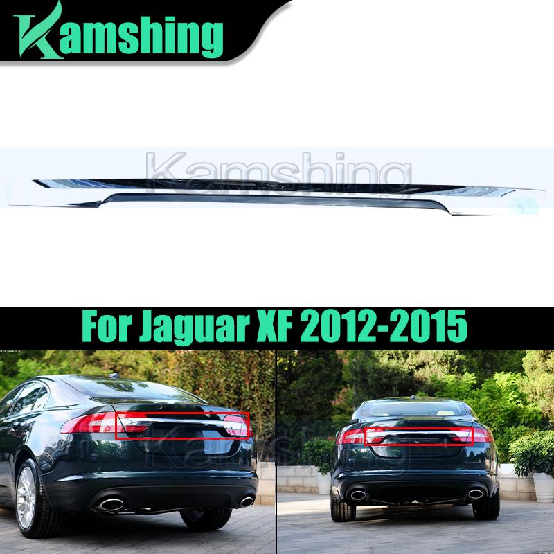 Car Trunk Cover Trim Strip For Jaguar XF 2012-2015 Rear Trunk Tailgate Boot Trim Strip