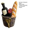 3D Simulated Food Refrigerator Magnet Resin Fruit Bread Fridge Magnet Home Kitchen Office Whiteboard Locker Magnetic Decoration