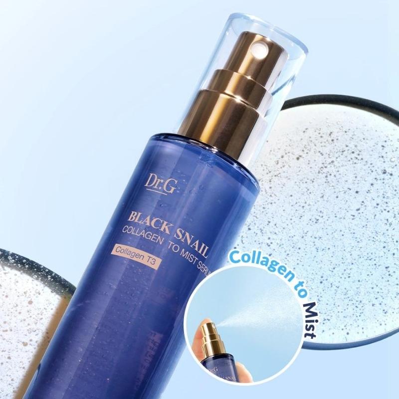 Dr.G Black Snail Collagen To Mist Serum 200ml (100ml X 2EA) / 3.38 Fl. Oz. X 2EA