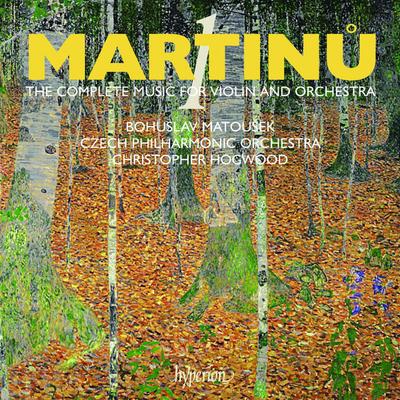 CD CZESKA ORKIESTRA FILHARMONICZNA BOHUS Muzyka na Skrzypce Orkiestrę 1 CDA67671 Hyperion 2007 UK Klasyczna Używana