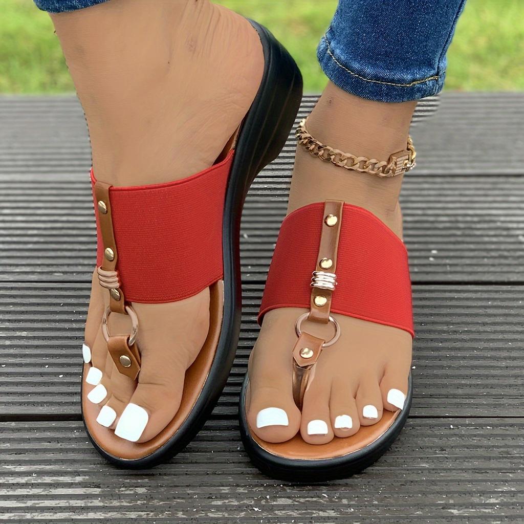 Women's Solid Color Stylish Sandals