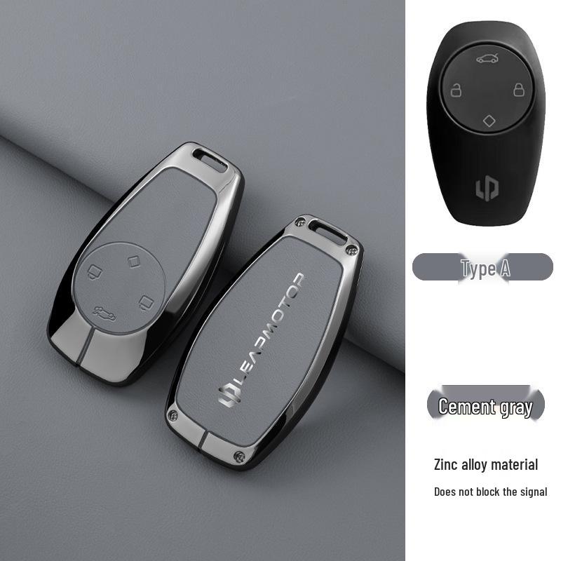 2023 Leapmotor T03 Key Case: Anti-Lost Shell with Car-Use Bag & Lock Buckle