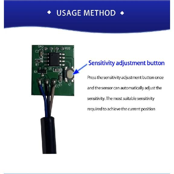 XKC-Y21 Non-Contact Capacitive Liquid Level Sensor Module Small Sized Cheap Water Level Detection Sensors