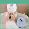 Cute Fluffy Seal Plush Doll Cozy Pillow For Children Sleeping Comfort And Play