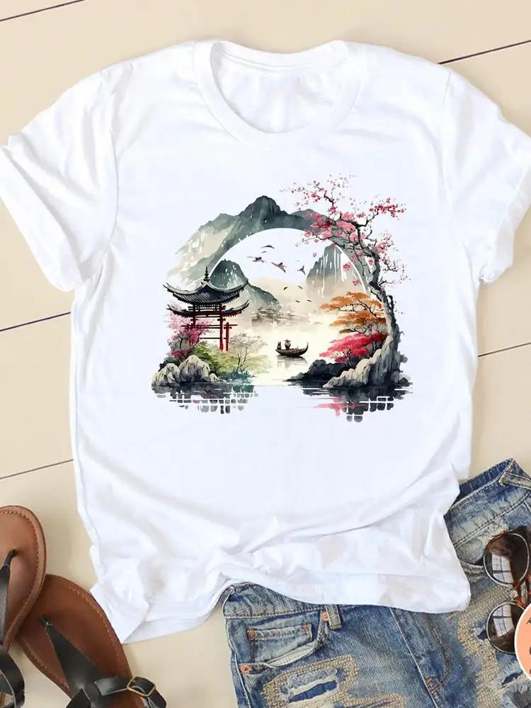 Casual Women Clothes Lady Graphic Tshirt Dragonfly Sweet Trend Cute Fashion Print FeUnisex Shirt Short Sleeve Harajuku streetwear