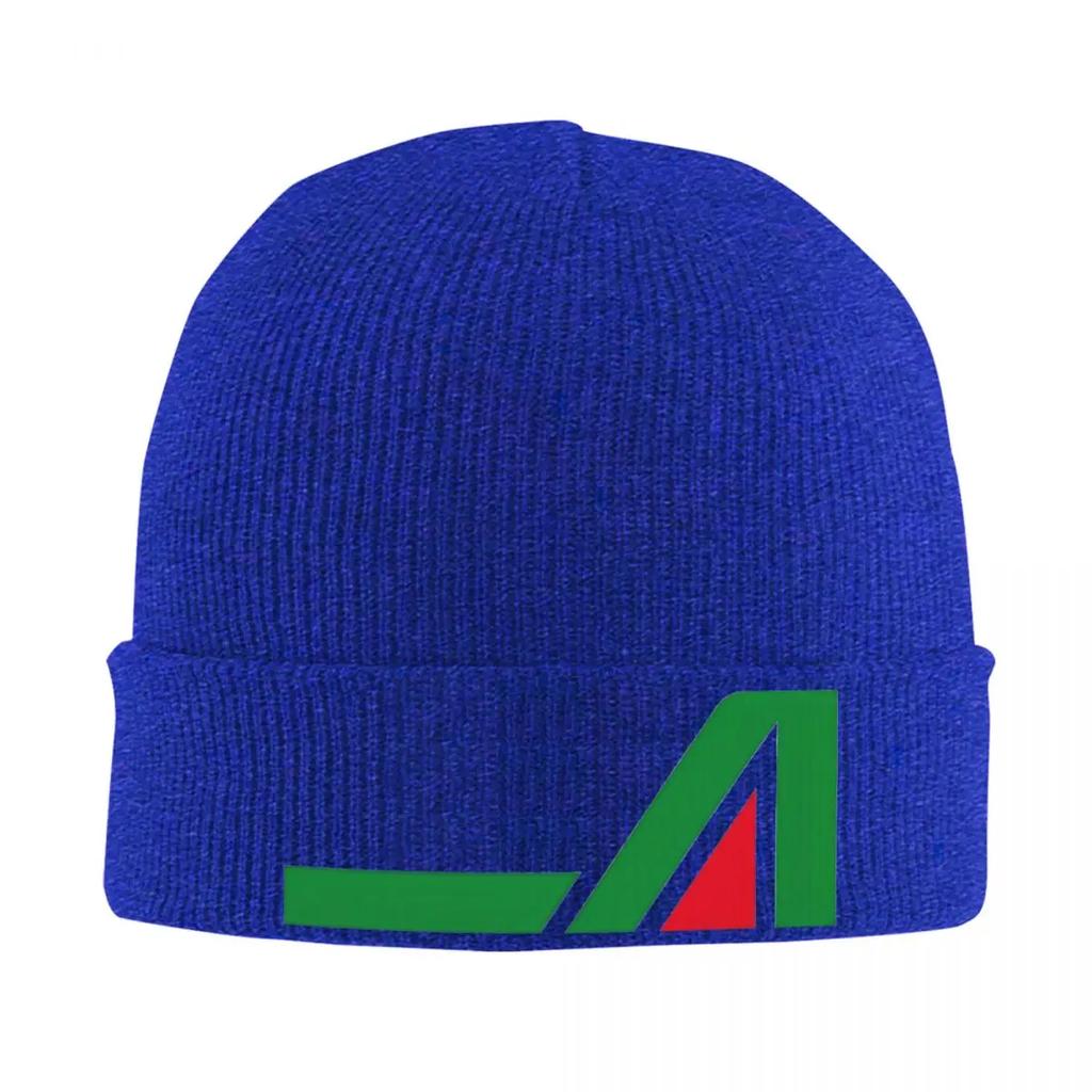 Alitalia Rally Knit Hat Beanies Autumn Winter Hat Warm Acrylic Hip-hop Cap for Men Women Gifts