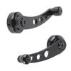 Black Window Winder Aluminum Alloy Window Handle Replacement  for Sedan, Truck, Classic Car