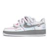 Nike Air Force 1 Winter Season Tale Low top Skateboard Shoes Unisex White Blue Gray Pink CW2288-111(Team80-S-BOX)