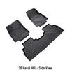 Haval H6L Floor Mats: 3D High-Edge, Easy-to-Clean, Anti-Slip, TPE Eco-friendly, Fits 26 Models