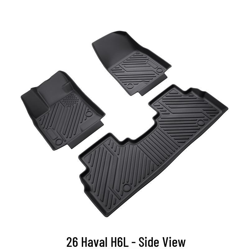 Haval H6L Floor Mats: 3D High-Edge, Easy-to-Clean, Anti-Slip, TPE Eco-friendly, Fits 26 Models