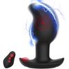 Vibrating Electric Shock Anal Plug Massager Anal Trainer 8 Stimulation Remote Control G Spot Vibrator For Men Women Beginner