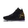 Nike LeBron 17 'Lakers' (Unisex) Black / White / Eggplant / Amarillo Basketball Shoes BQ3177 004