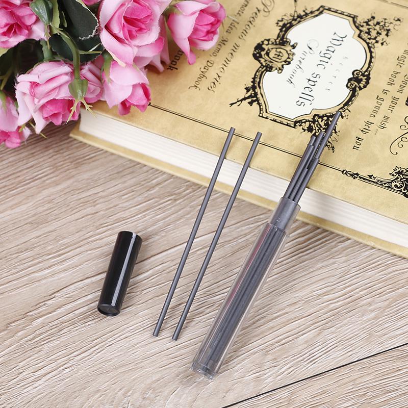 40Pcs 2B Hb Black 2.0Mm Mechanical Pencil Holder Lead Refill