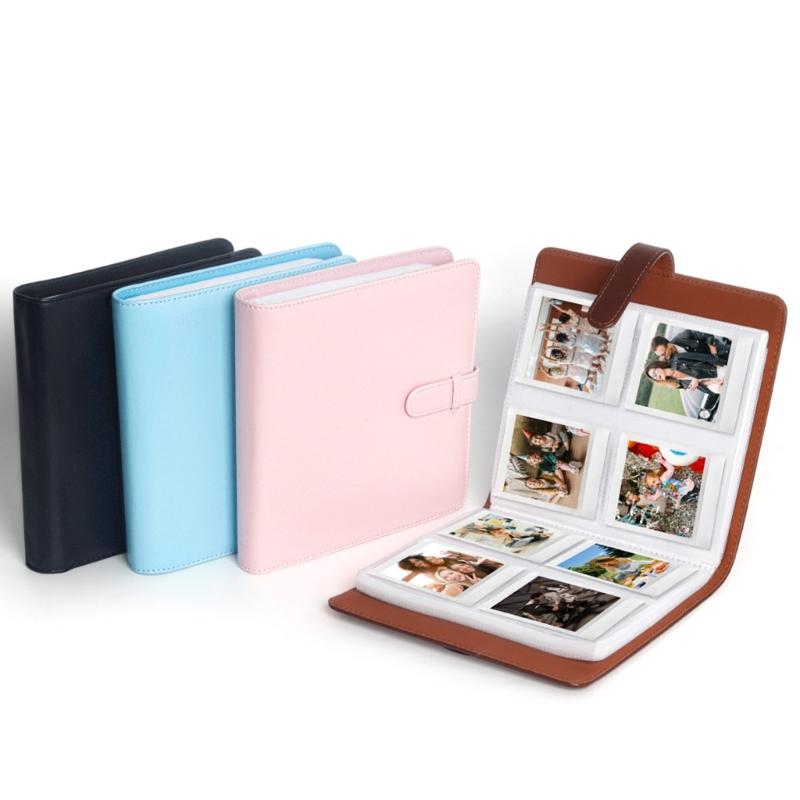 288 Pockets 3 Inch PU Leather Photo Album Mini Instant Picture Case Storage Organizer for Mini 11/9/8/8+ D23 20