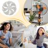 Silent Rotate Fan Blade Part 12 Inch 7-Blade Fan Replace Gear  Stand Fan Repair