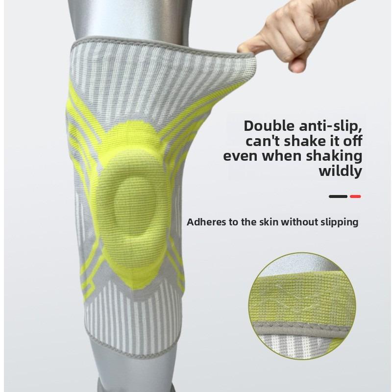 Spring Support Knee Pads Sports Fitness Meniscus Pressure Patella Protection Basketball Rope Sports Protective Gear