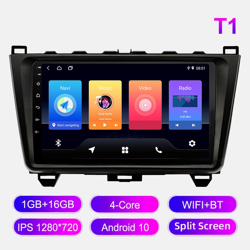 

Автомагнитола для Mazda 6 2007-2012 4G WIFI Автомобильный мультимедийный видеоплеер Навигация GPS BT Беспроводной CarPlay Головное устройство Нет 2din DVD