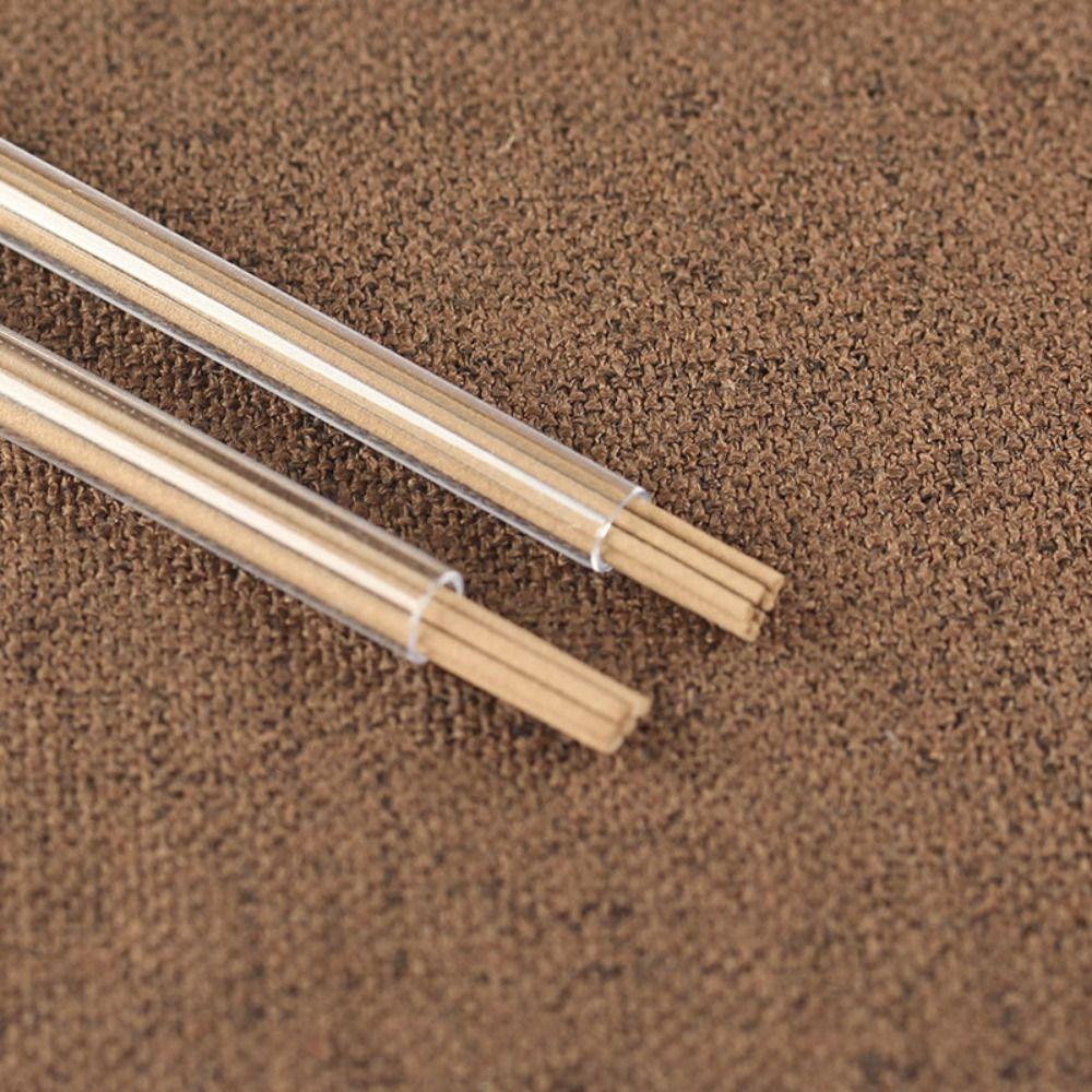 Multifunctional Acrylic Incense Stick Tube Transparent with Detachable Airtight Lid Joss Stick Storage Tube Incense Holder